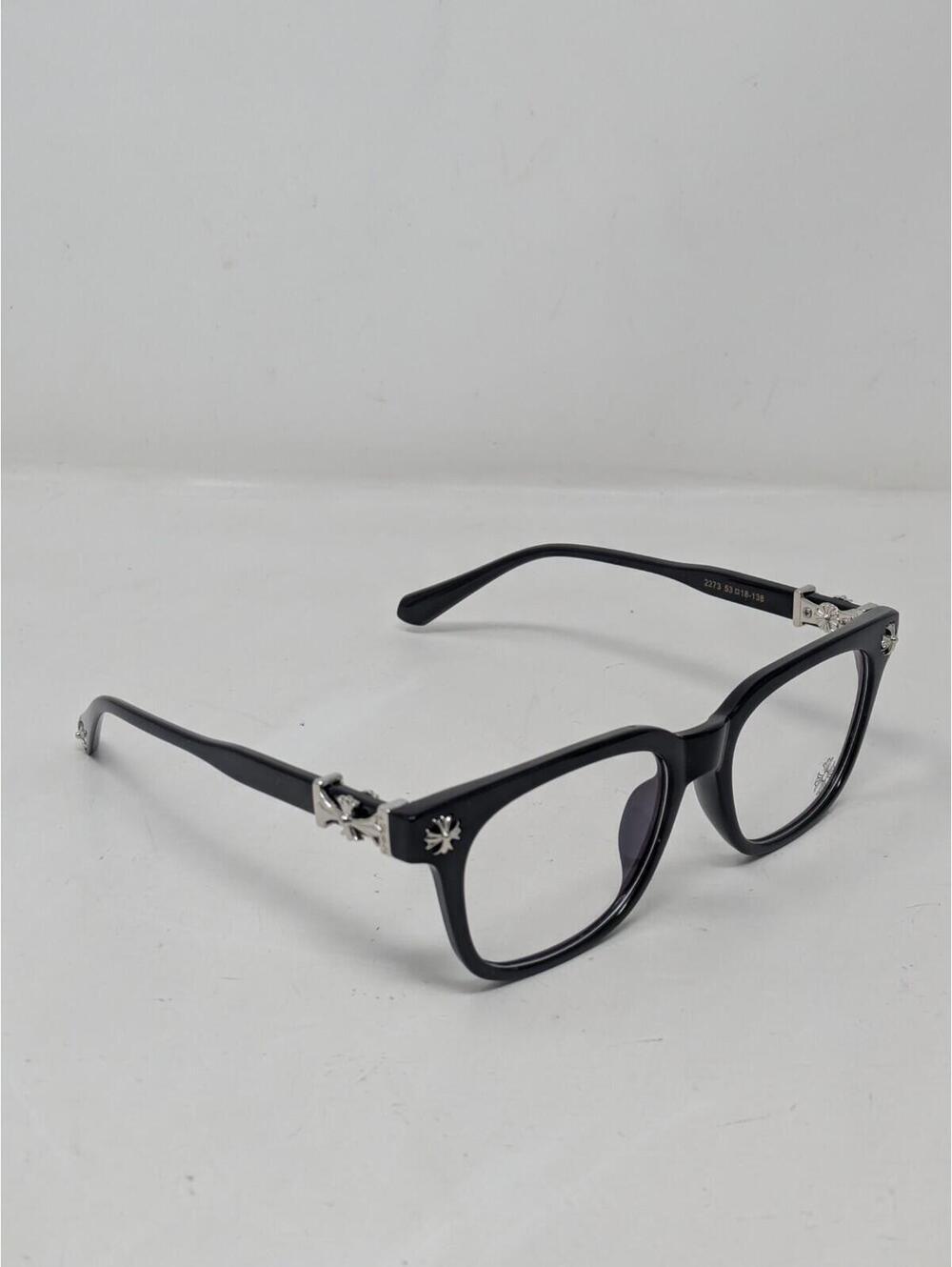 Chrome Hearts 2271 Full Rim Eyeglasses Optical Frame 53-18-138 Black